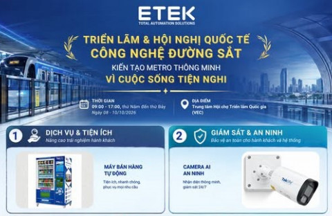 Invitation | ETEK Partners with Hanoi Metro at the International Railway Technology Exhibition & Conference 2026